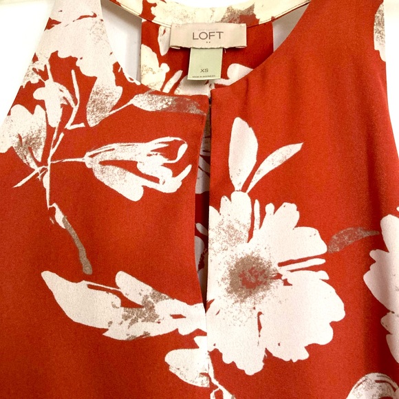 LOFT Floral Halter Top - Picture 4 of 4